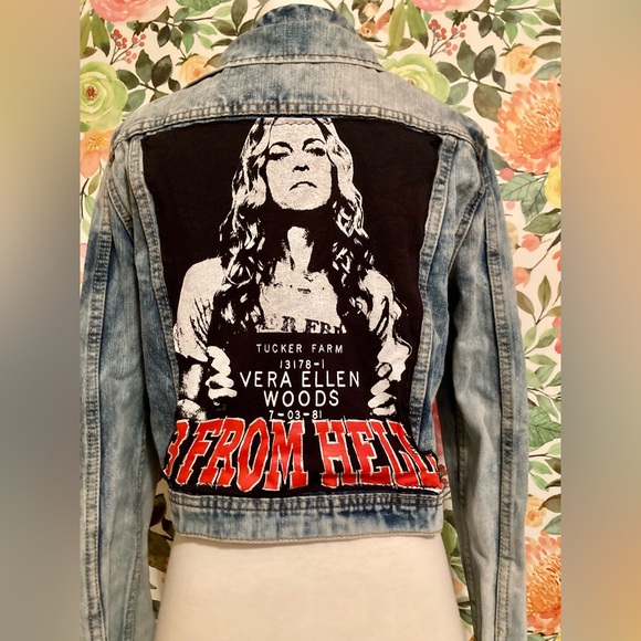 Jackets & Blazers - 3 FROM HELL upcycled Denim Jacket